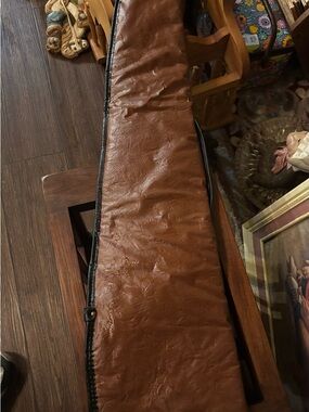 Vintage Black Sheep 46” Padded Soft Rifle Shotgun Case Brown Hunting Carry Case
